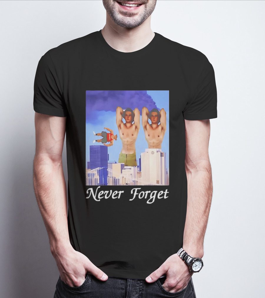 Never Forget When Clav Got Mogged By ASU Frat Leader Giants In Cityscape T-Shirt