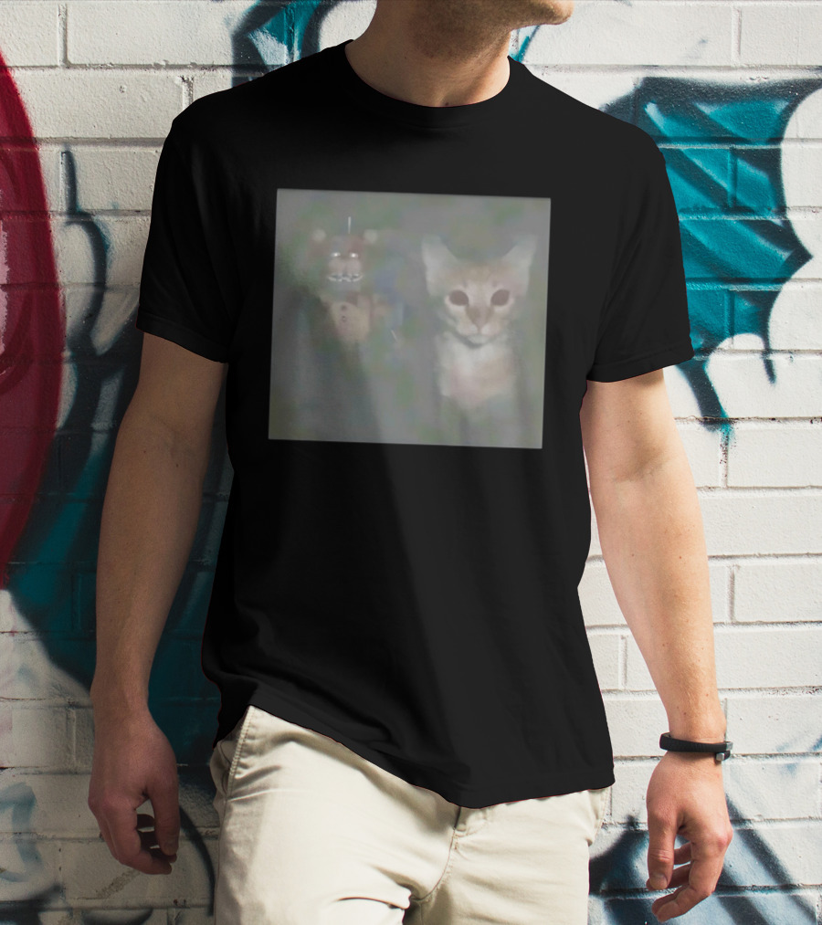 Fnaf Cat Horror And Creepy Animatronic Fantasy T-Shirt