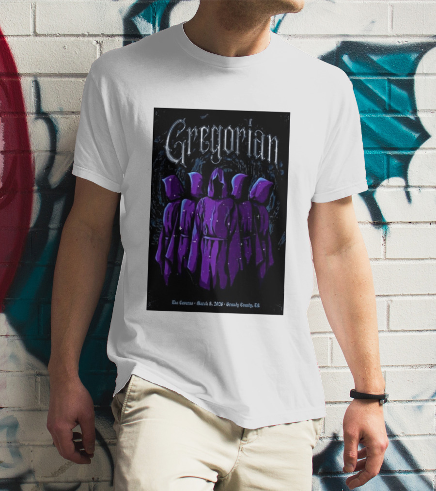 Gregorian March 8 2026 The Caverns Grundy County TN T-Shirt
