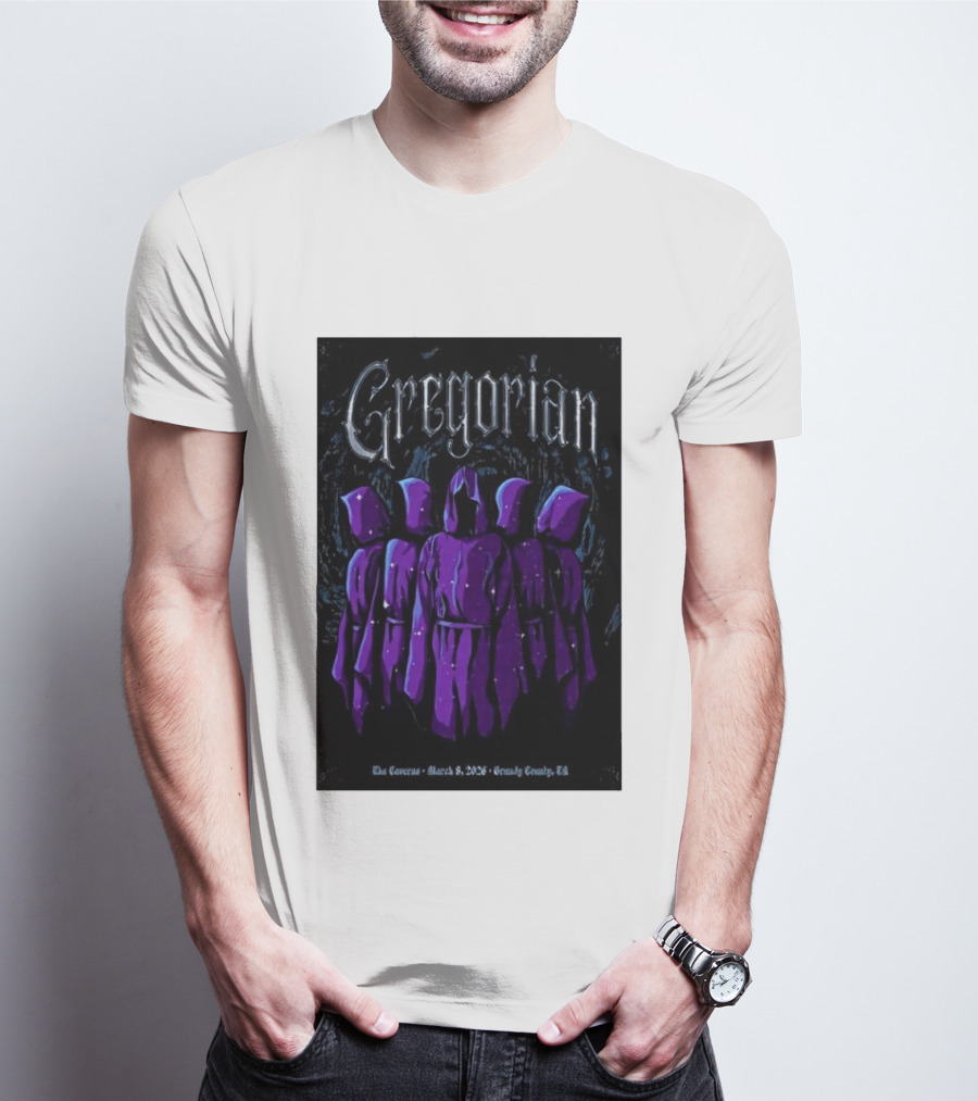 Gregorian March 8 2026 The Caverns Grundy County TN T-Shirt