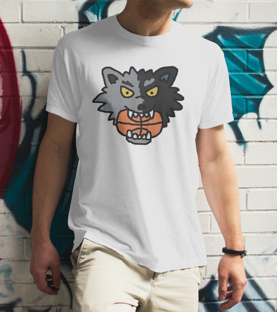 Minnesota Timberwolves Wolf Basketball Fan T-Shirt