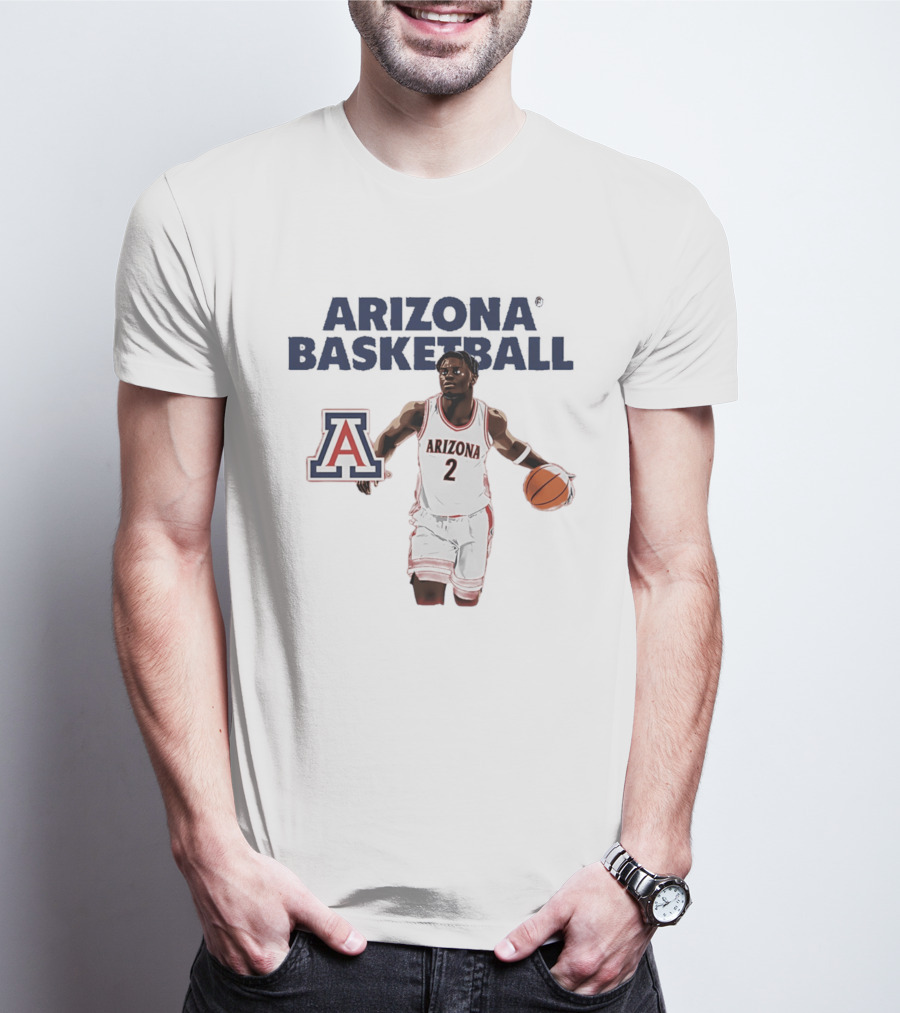 Dwayne Aristode Arizona Basketball Wildcats Player Collage T-Shirt