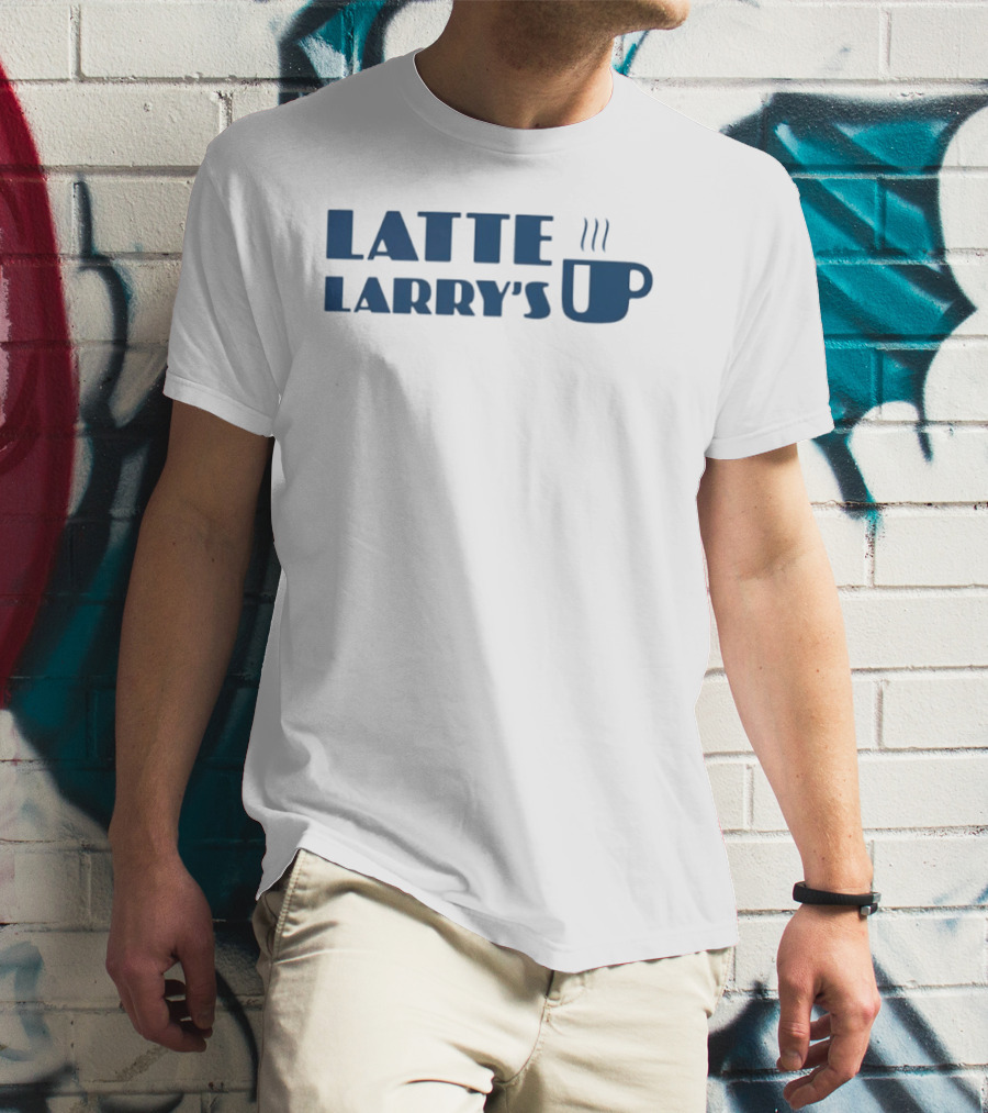 Latte Larry's Coffee Steam T-Shirt