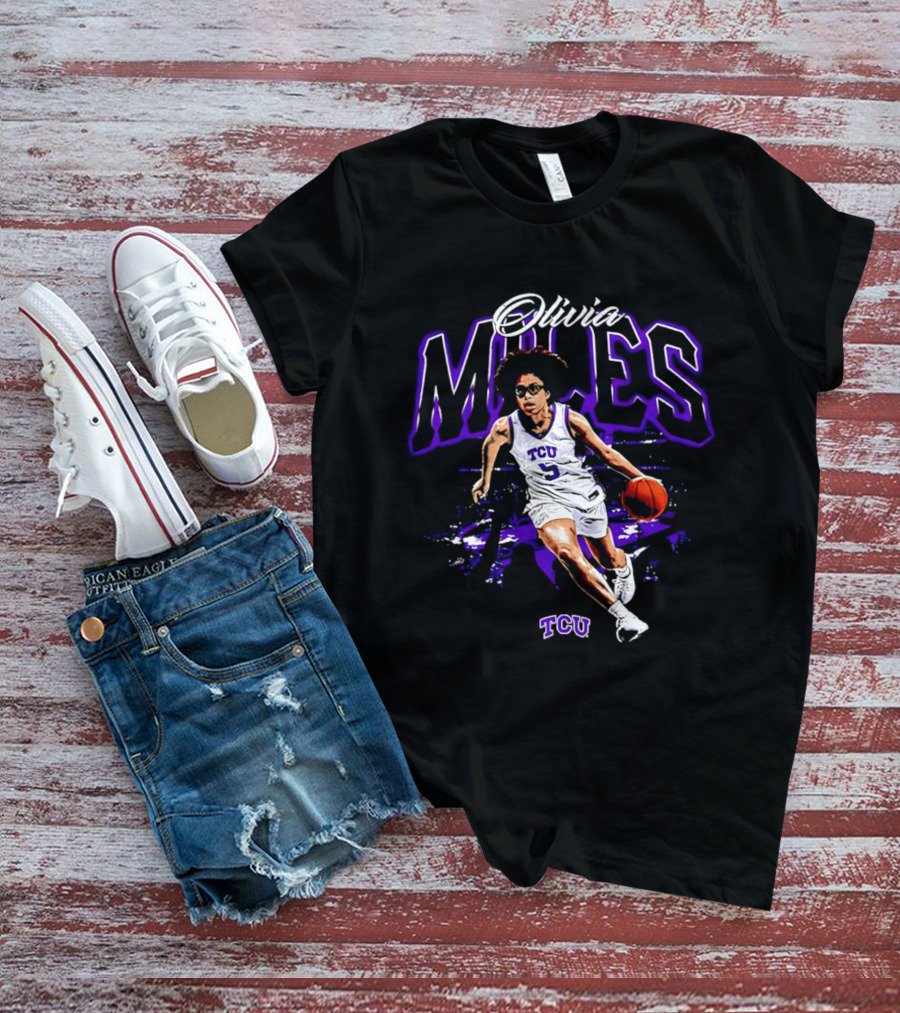 Olivia Miles TCU Basketball Player T-Shirt