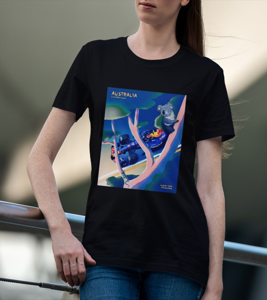 Australia 6 8 March 2026 Red Bull Racing F1 Albert Park Melbourne T-Shirt