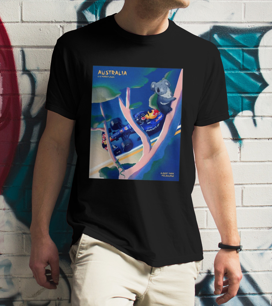 Australia 6 8 March 2026 Red Bull Racing F1 Albert Park Melbourne T-Shirt