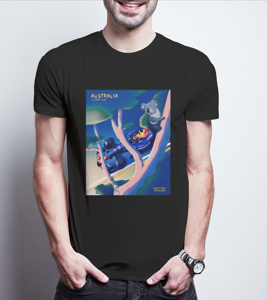 Australia 6 8 March 2026 Red Bull Racing F1 Albert Park Melbourne T-Shirt
