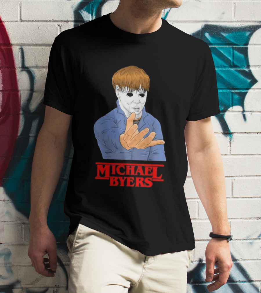 Michael Byers Horror And Sci Fi Mashup Stranger Things Halloween T-Shirt
