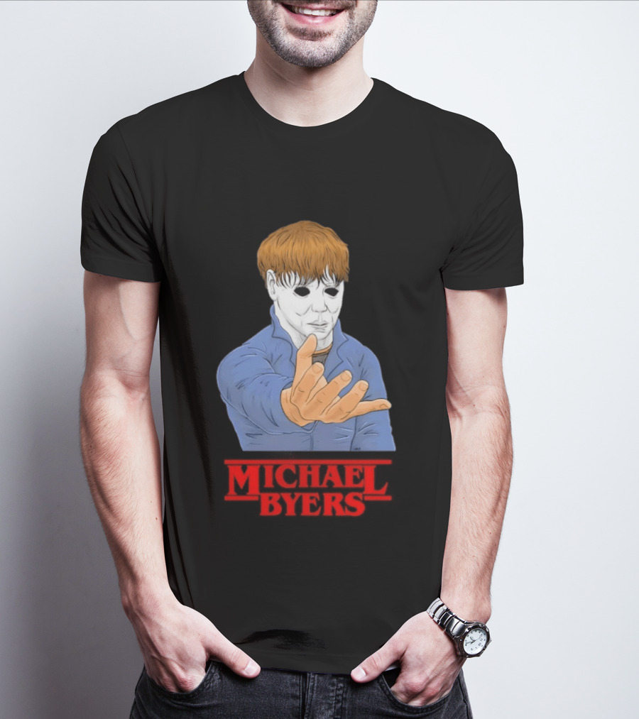 Michael Byers Horror And Sci Fi Mashup Stranger Things Halloween T-Shirt