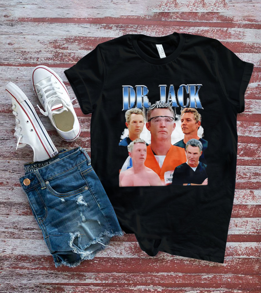 Dr Jack Abbot Picture Collage T-Shirt