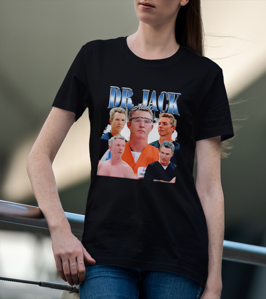 Dr Jack Abbot Picture Collage T-Shirt