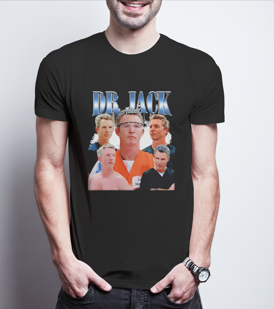 Dr Jack Abbot Picture Collage T-Shirt