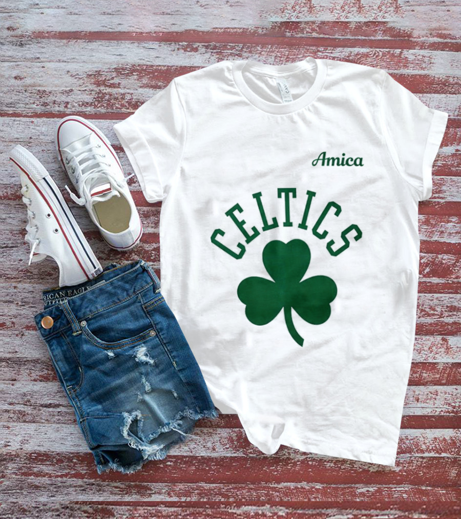 Celtics Amica Shamrock Tatum Back To 0 T-Shirt