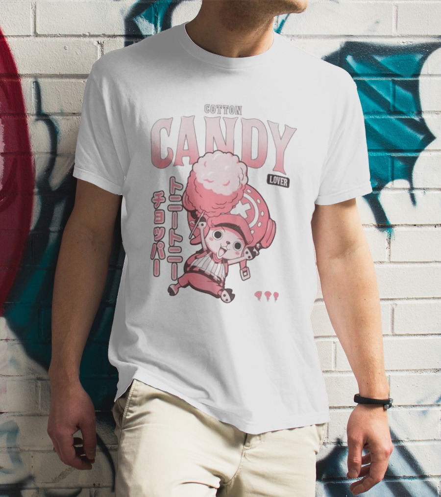 One Piece X Celio Tony Tony Chopper Candy Lover Kanji T-Shirt