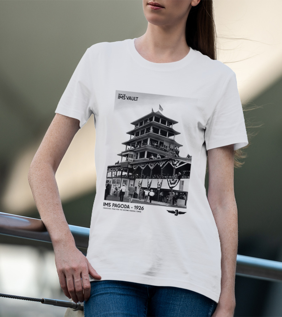 Pagoda Indianapolis Motor Speedway IMS Vault 1926 T-Shirt