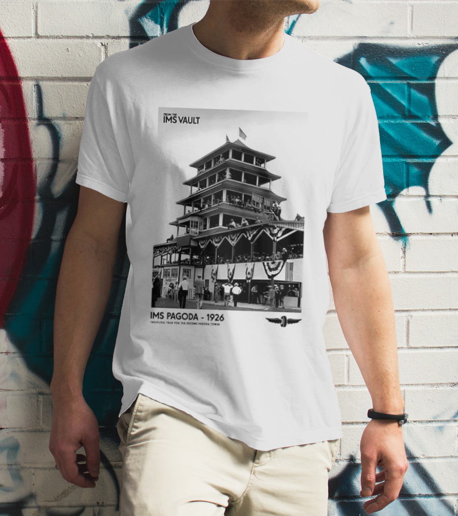 Pagoda Indianapolis Motor Speedway IMS Vault 1926 T-Shirt