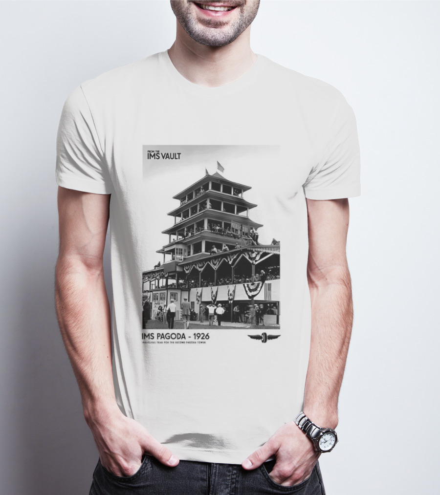 Pagoda Indianapolis Motor Speedway IMS Vault 1926 T-Shirt