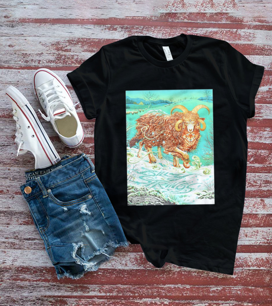 Billy Strings Asheville North Carolina 2026 Sheep Face T-Shirt