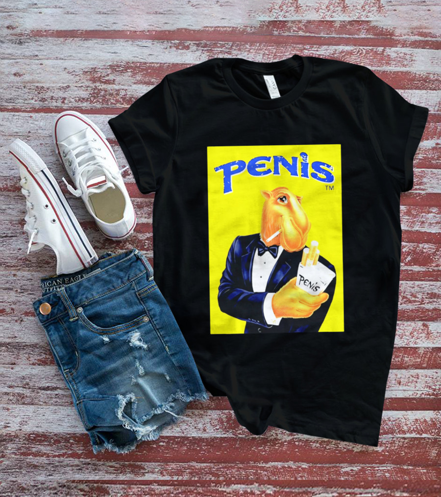 Penis Camel Smoking Meme T-Shirt