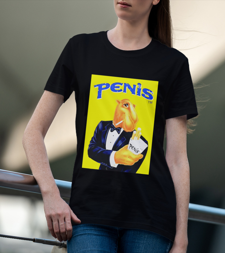 Penis Camel Smoking Meme T-Shirt
