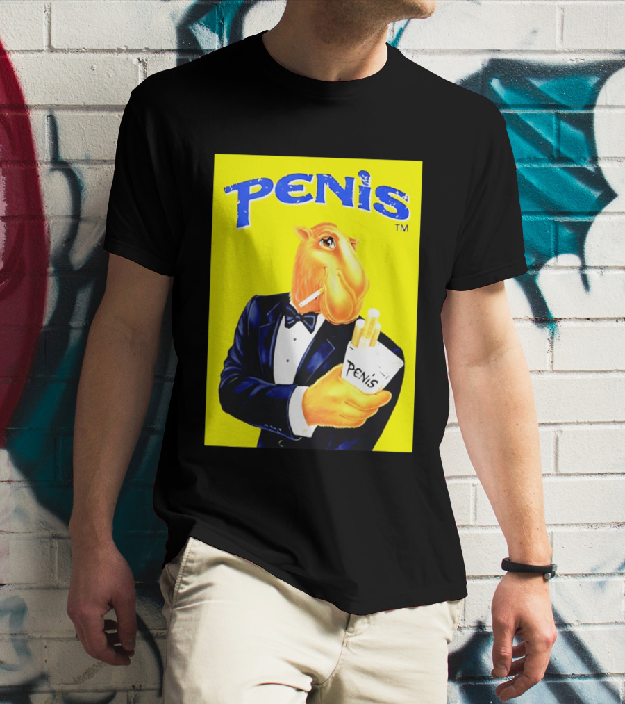 Penis Camel Smoking Meme T-Shirt