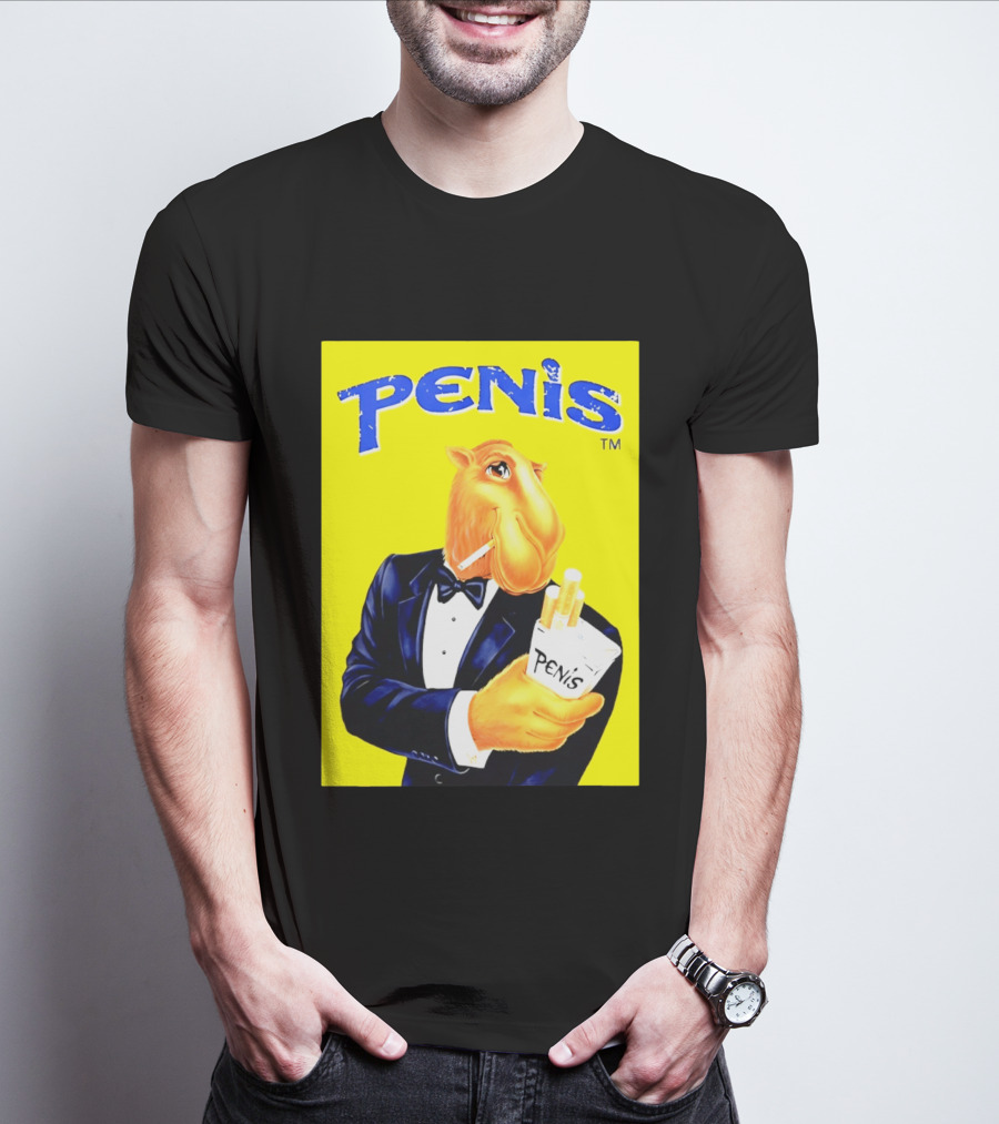 Penis Camel Smoking Meme T-Shirt