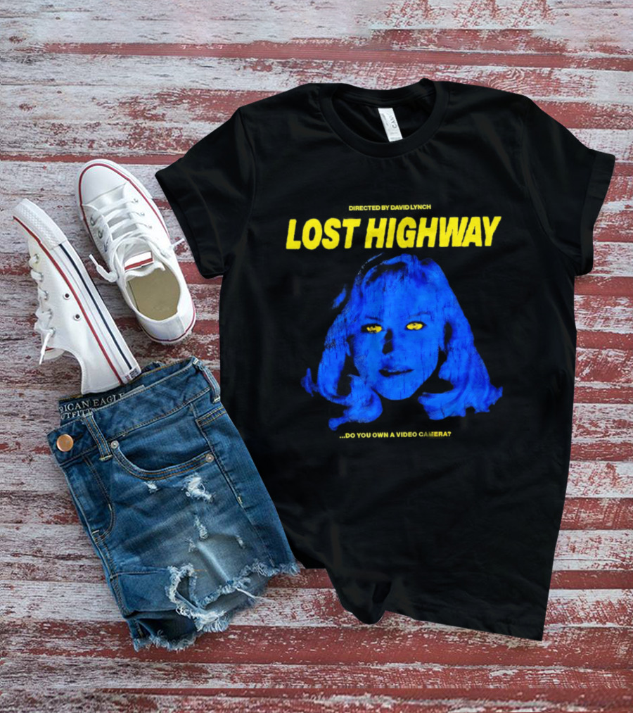 Lost Highway David Lynch Film Blue Face T-Shirt