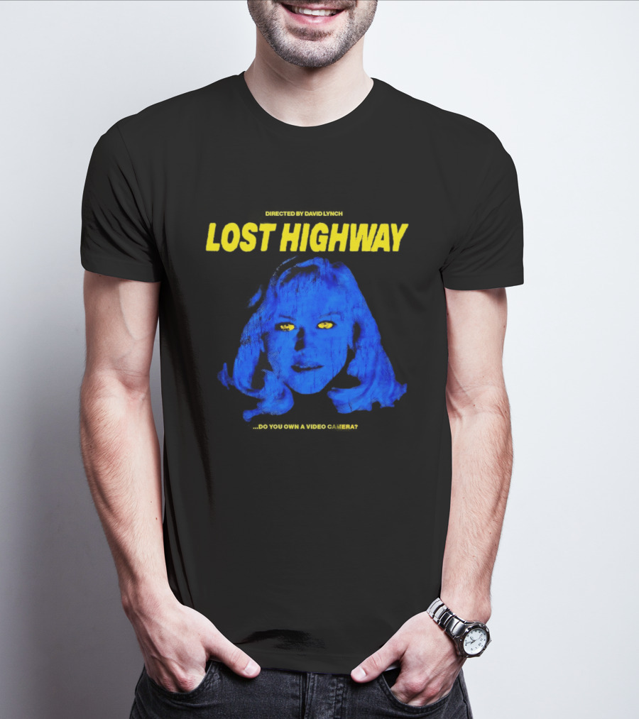 Lost Highway David Lynch Film Blue Face T-Shirt