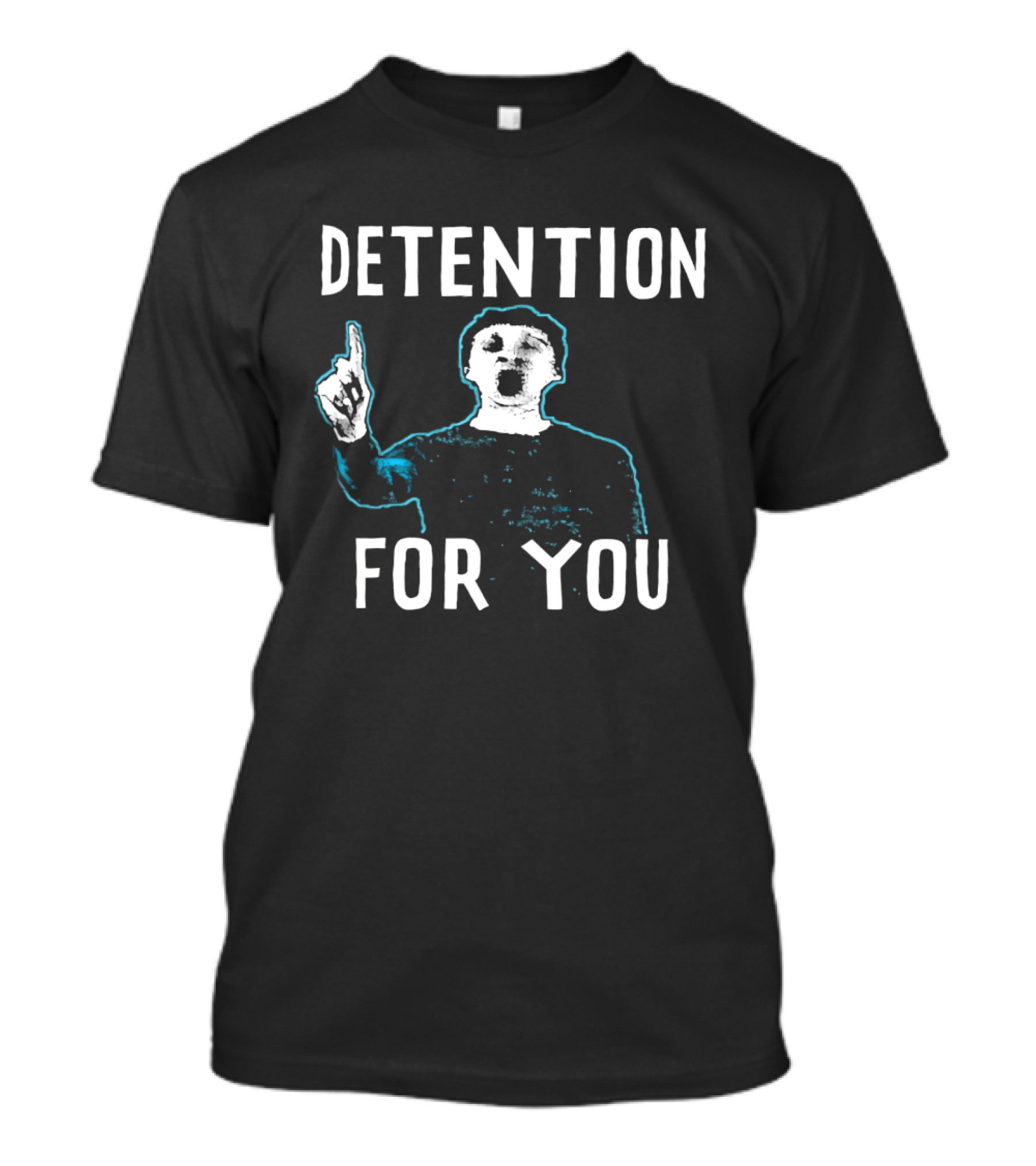 Detention For You Pointing Finger Gesture T-Shirt