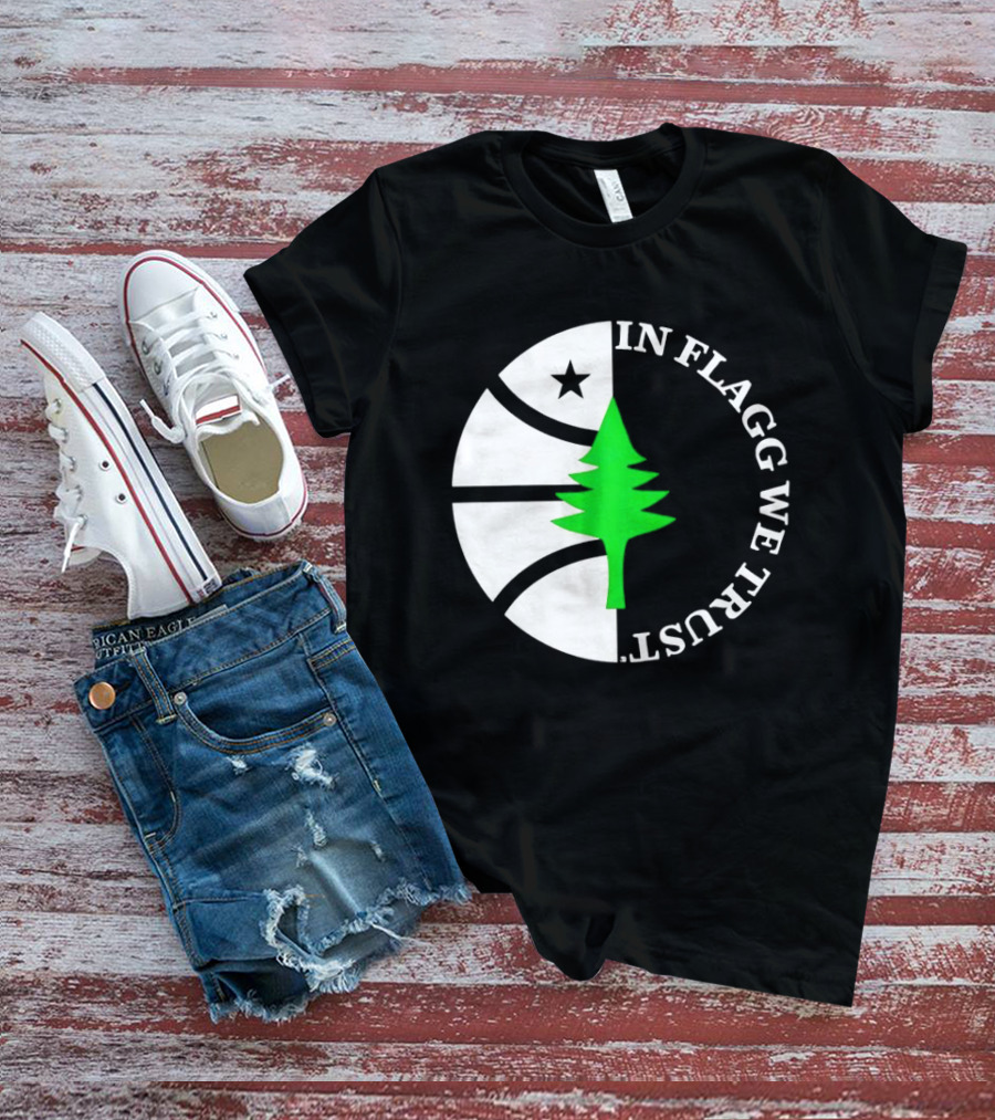 Naji Marshall In Flagg We Trust Basketball Tree Star T-Shirt