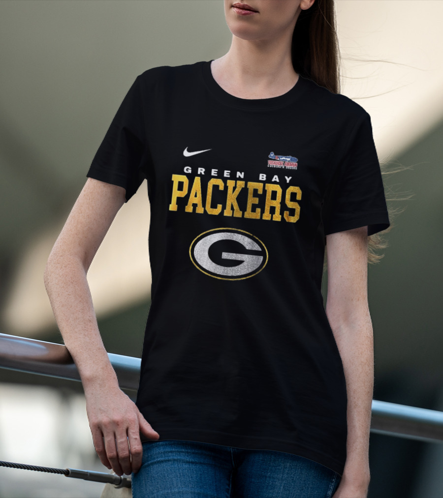 Nike Green Bay Packers Tuskegee Airmen Spitfire Redtails T-Shirt