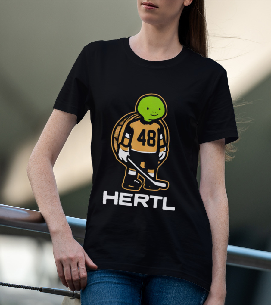 Tomas Hertl 48 Turtle Hockey Player T-Shirt