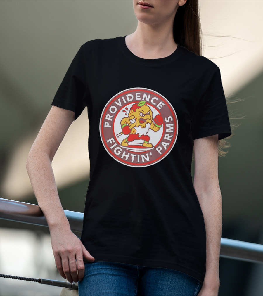 Providence Fightin' Parms Hockey Pepper T-Shirt