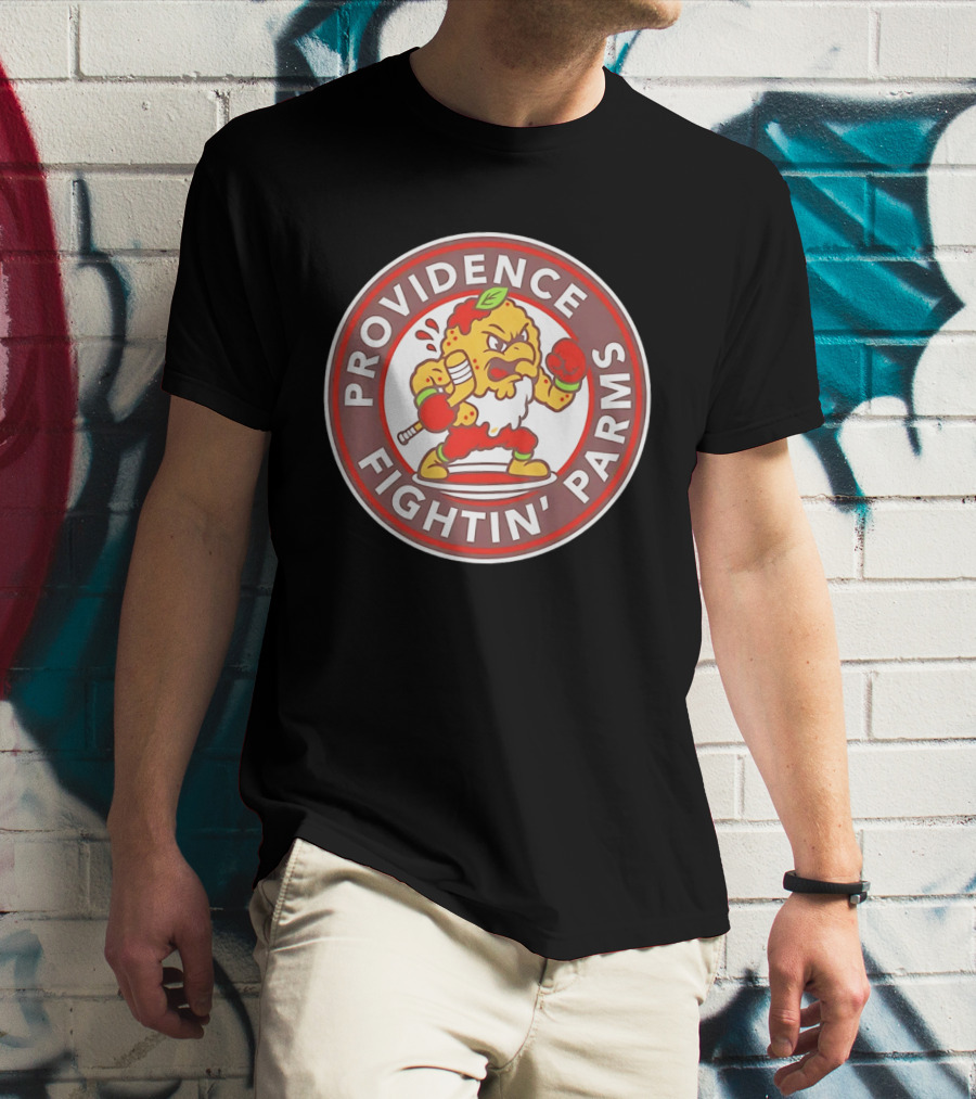Providence Fightin' Parms Hockey Pepper T-Shirt