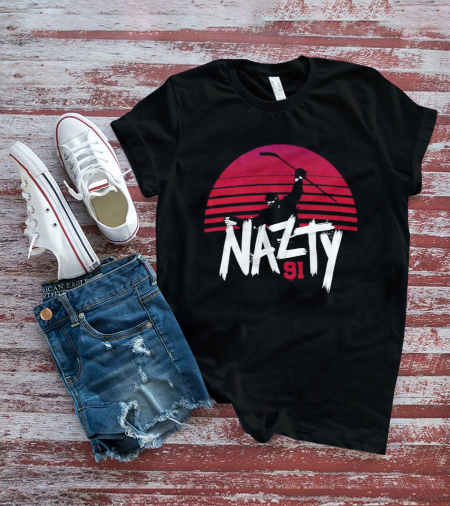 Nazty 91 Colorado Avalanche NHL Hockey T-Shirt