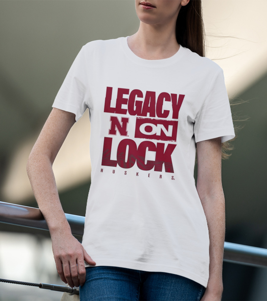 Legacy N Lock Huskers 2026 T-Shirt