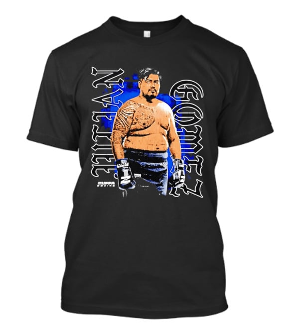 Zuffa Boxing Julian Gomez Tattoo Gloves Vertical T-Shirt