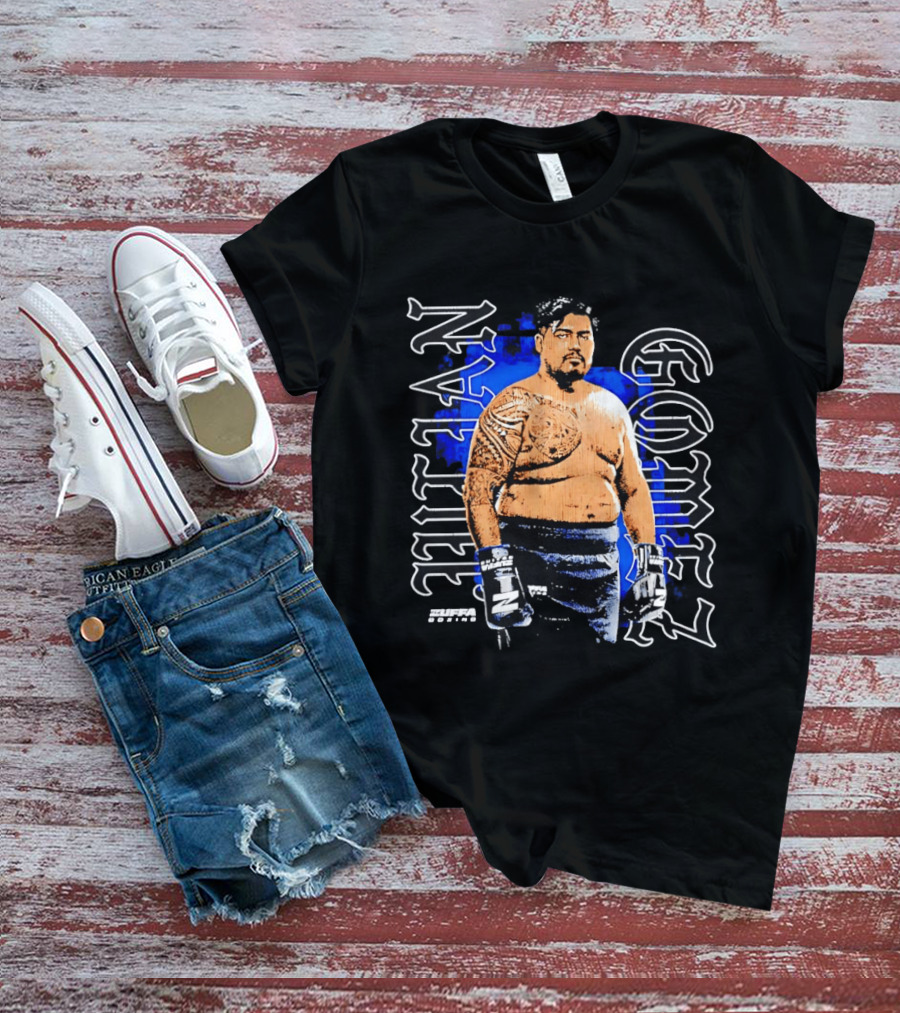 Zuffa Boxing Julian Gomez Tattoo Gloves Vertical T-Shirt