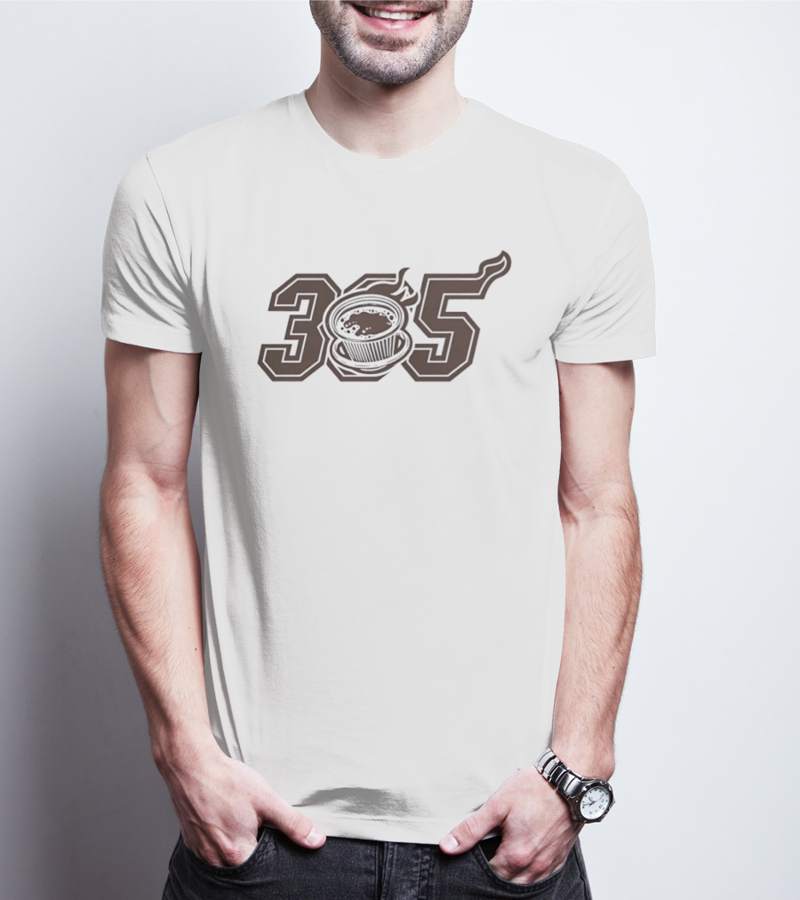 Coffee Cup 305 Steaming T-Shirt