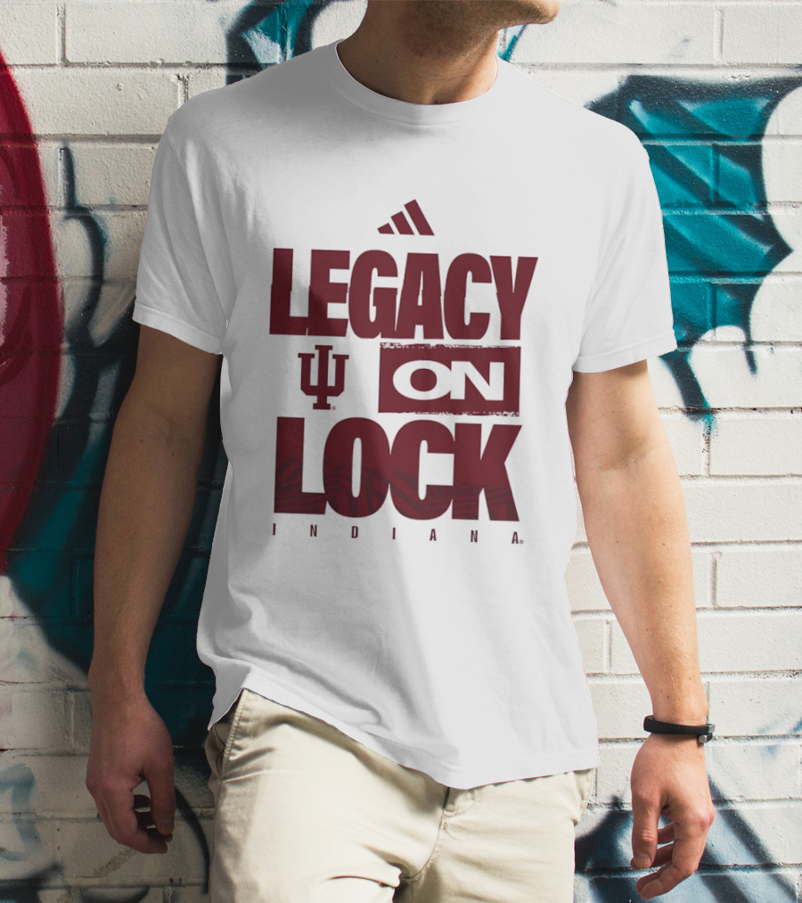 Legacy On Lock Indiana Hoosiers IU T-Shirt