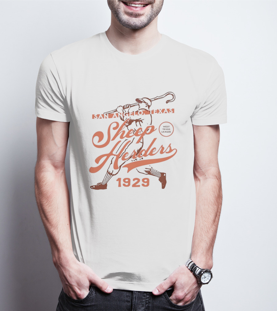 San Angelo Sheep Herders 1929 Texas T-Shirt