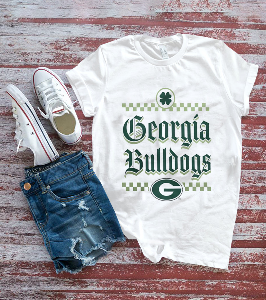 Georgia Bulldogs Lucky St Patrick's Day 2026 T-Shirt