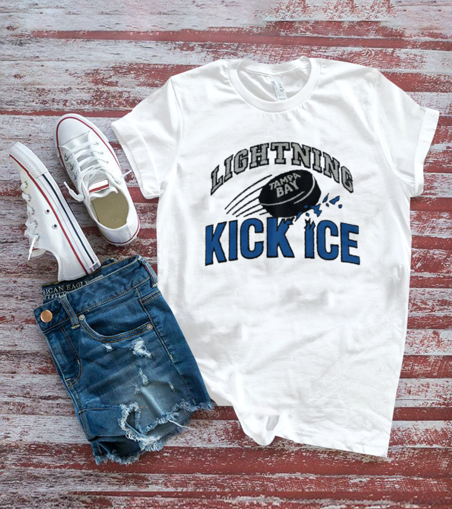 Tampa Bay Lightning Kick Ice Hockey NHL 2026 T-Shirt