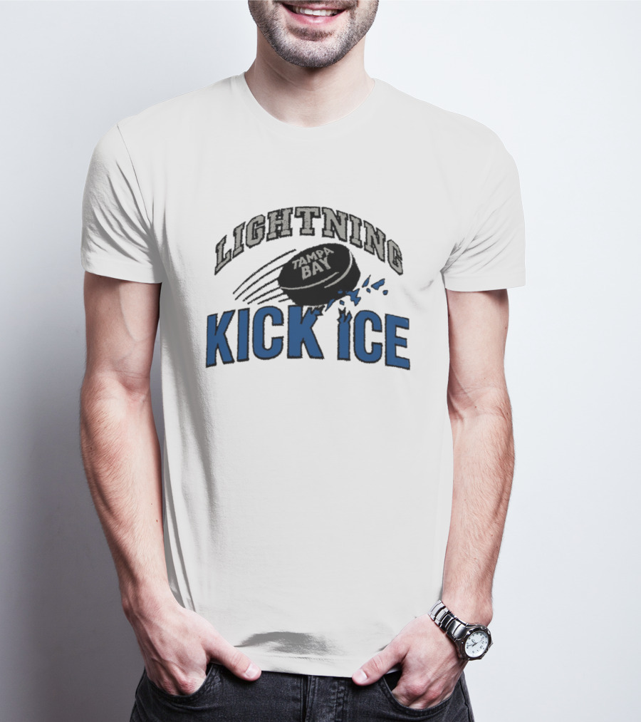 Tampa Bay Lightning Kick Ice Hockey NHL 2026 T-Shirt