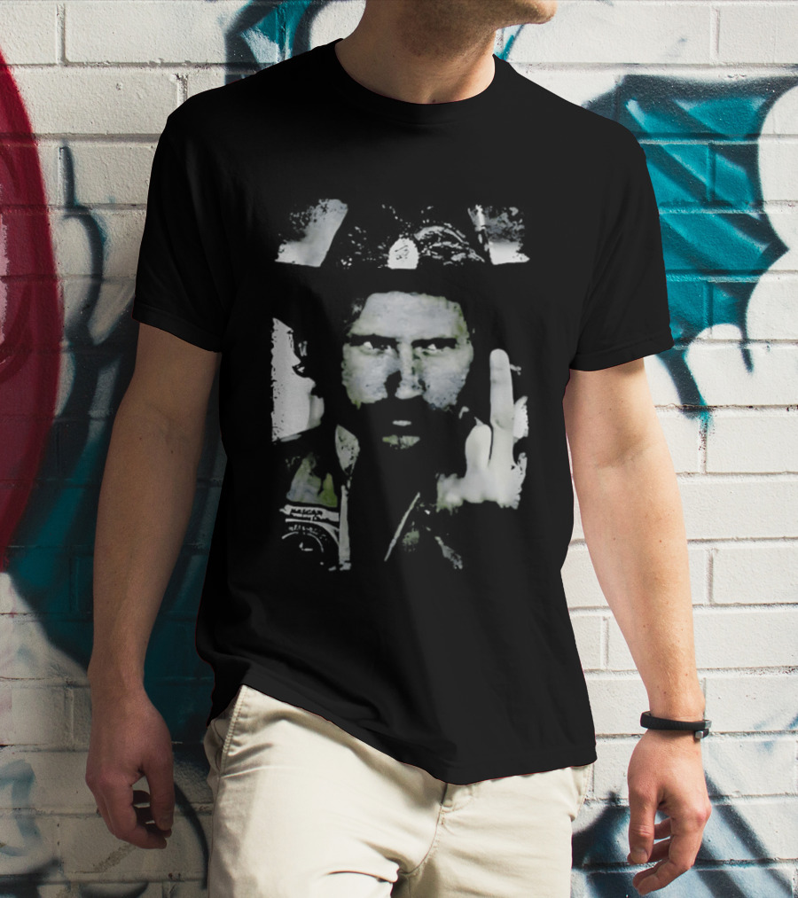 Dale Earnhardt Racing Iconic Gesture Nascar Legend T-Shirt