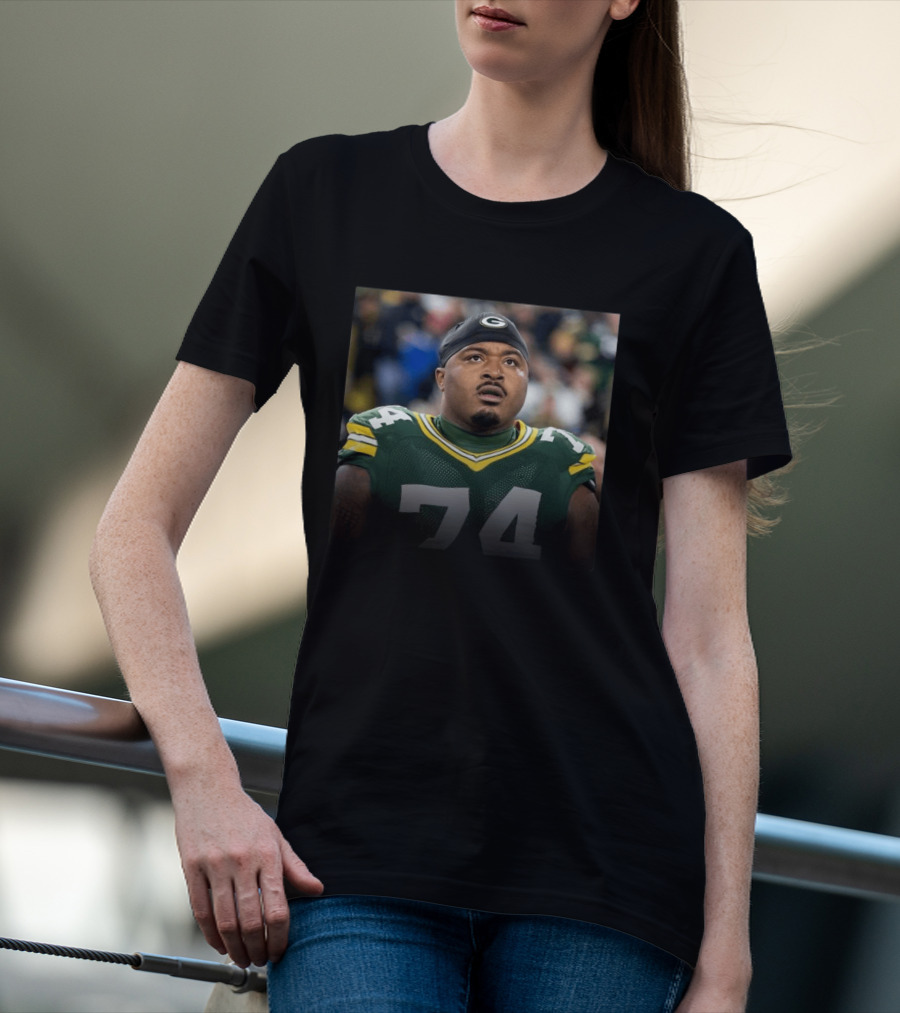 Elgton Jenkins Packers 74 Green Bay NFL Player Gear T-Shirt