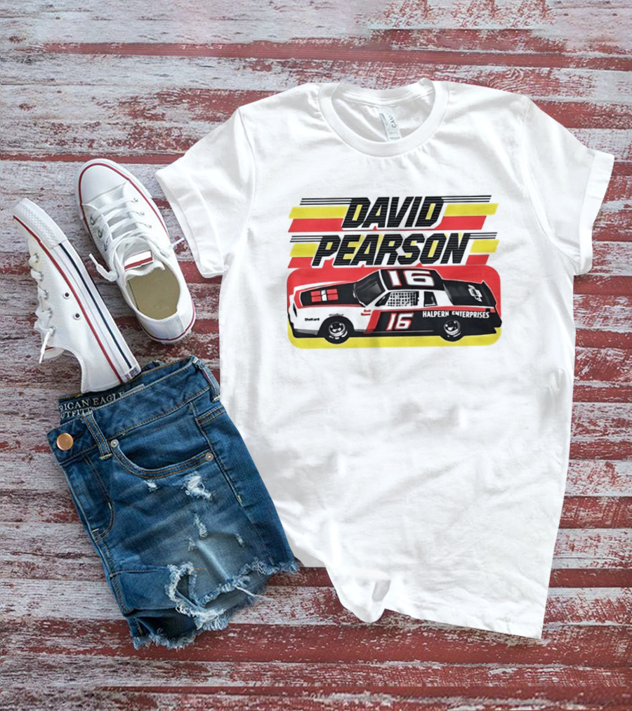 David Pearson 16 Halpern Enterprises Racing Car T-Shirt