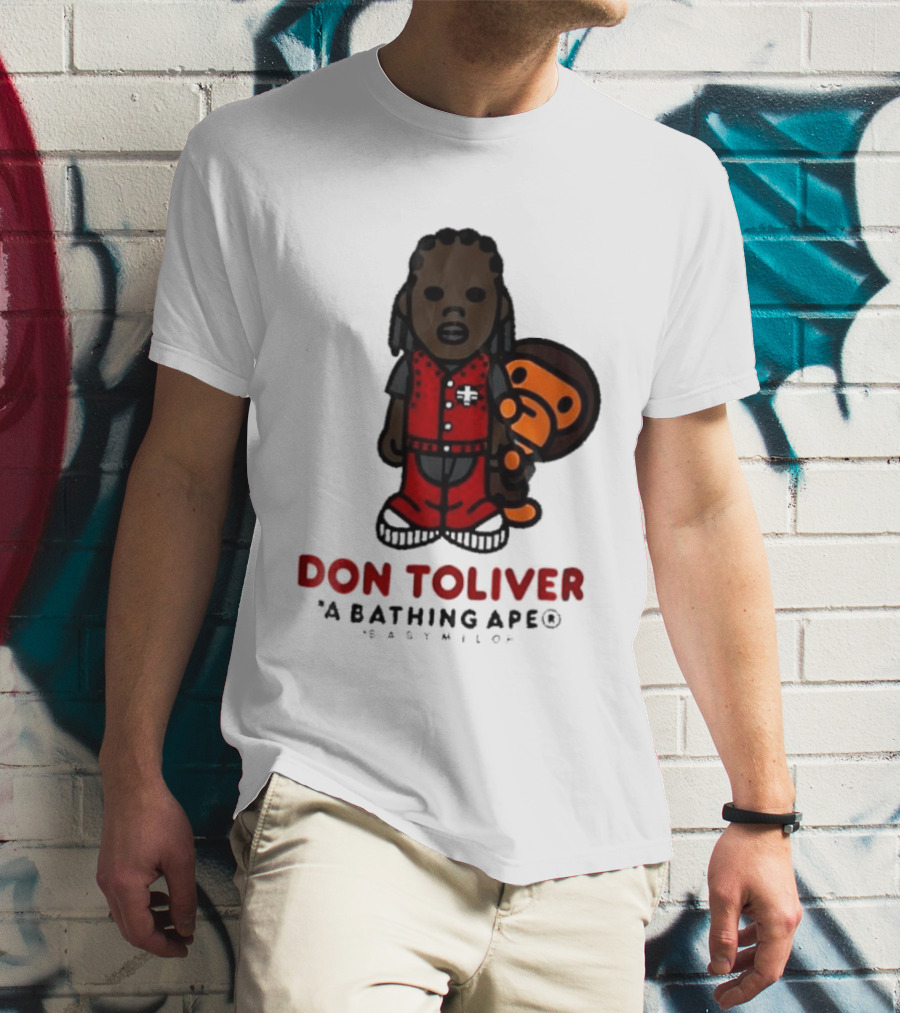 Don Toliver A Bathing Ape Baby Milo Collaboration T-Shirt