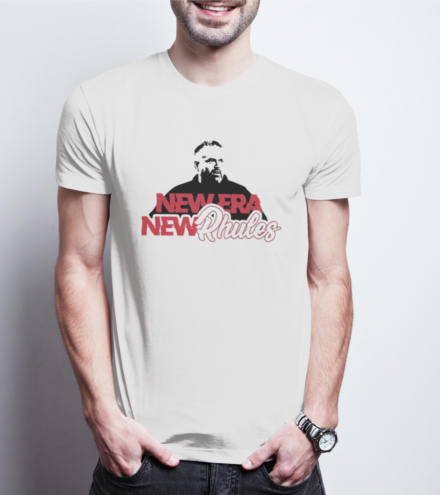 New Era New Rhules Nebraska Cornhuskers Coach T-Shirt