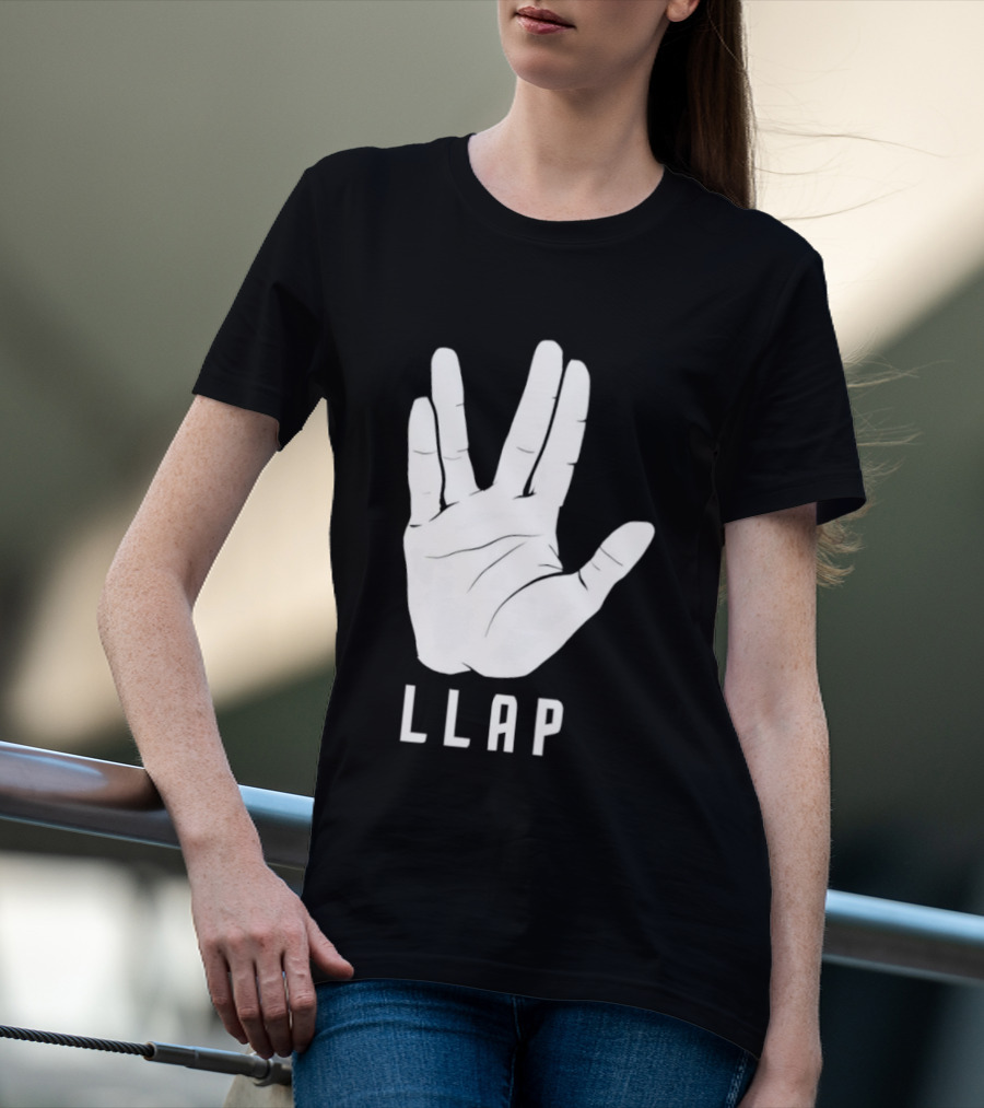 LLAP Vulcan Salute Hand T-Shirt